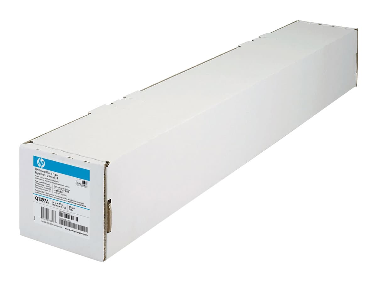 HP - 4,2 miljoonaa - Rulla (91,4 cm x 45,7 m) - 80 g/m² - bond-paperi - DesignJet 45XX, T1100, T1120, T1200, T1530, T2300, T2500, T2530, T2530, T3500, T730, T930, Z6800, T930, T730, T930, Z6800, Z6800, T930, T930, T930, T930, T930, T930, T930, T930, T930