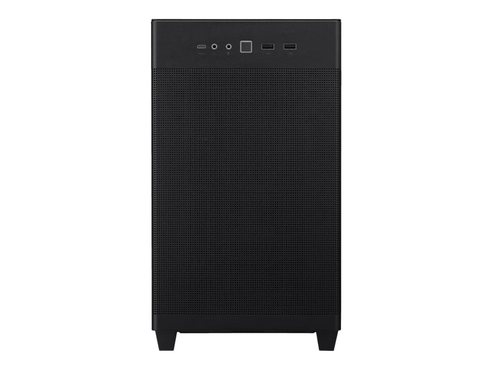 ASUS Prime AP201 - Lille tårn - micro-ATX - ingen strømforsyning - sort - USB/Lydi