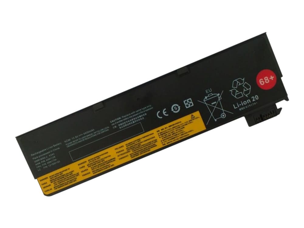 CoreParts - Akut ja paristot - Litiumion - 6-soluinen - 4,4 Ah - 48 Wh - lajittelu - Lenovo ThinkPad L450 L460 L470 P50s P51s P52s T440 T440s T450 T450s T460 T460p T470p T550 T560 W550s X240 X250 X270 W550s X240 X250 X270