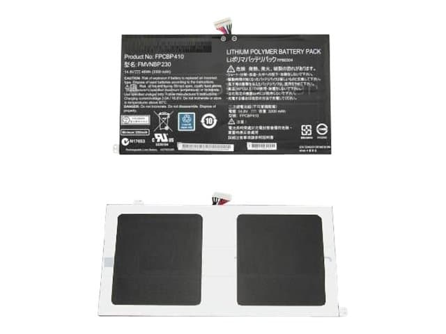 CoreParts - Akut ja paristot tietokoneelle (saatavana: Fujitsu FUJ:CP671425-XX) - Litiumion - 4-soluinen - 3300 mAh - 48 Wh - Fujitsu LIFEBOOK U554, U574 -laitteille
