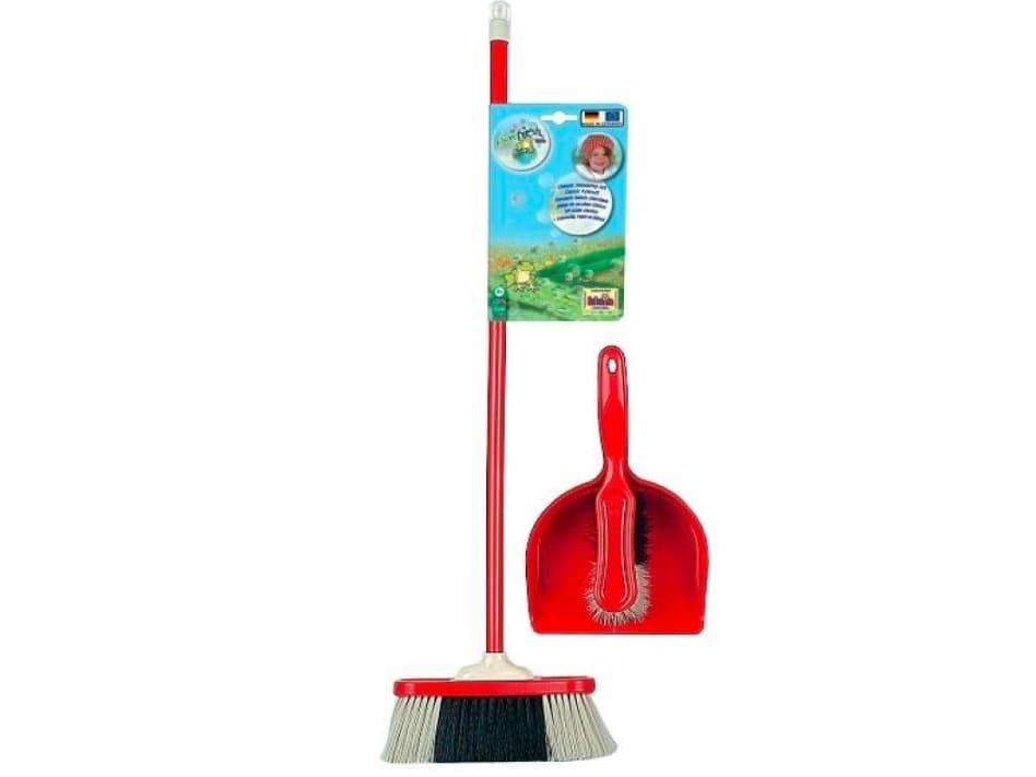 Rinkinys Valymo šluota Šepetėlis Vaikams 60 cm Pieni