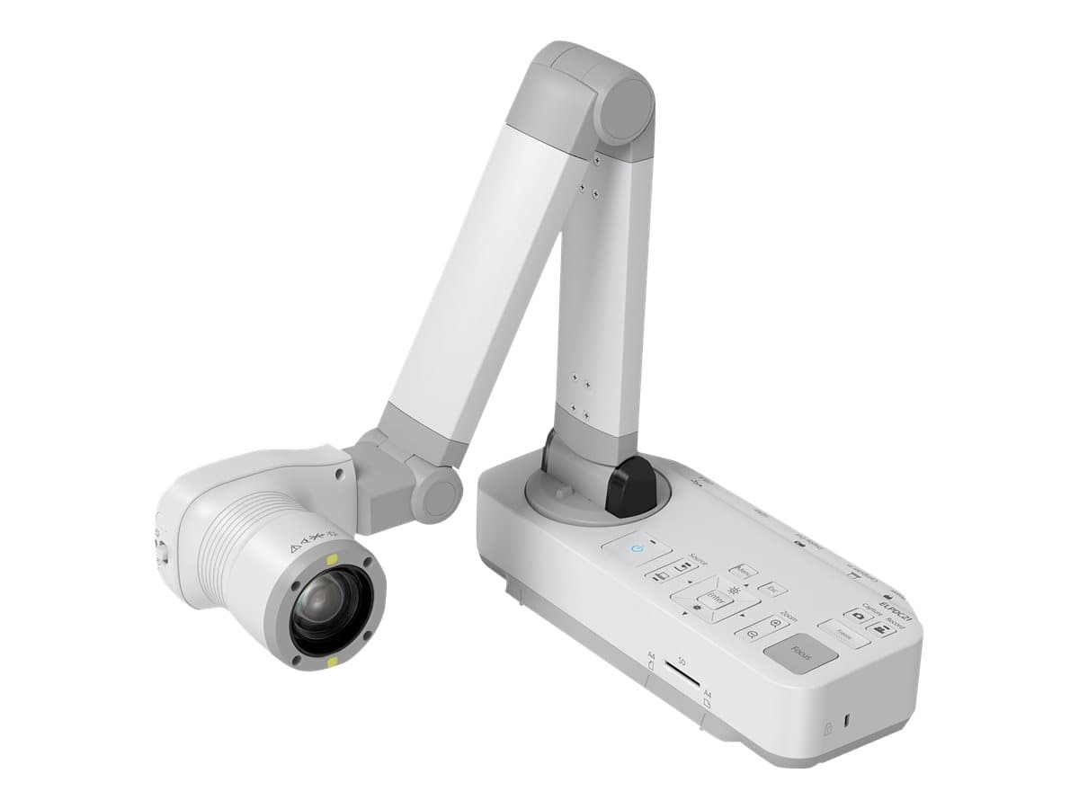 Epson ELPDC21, 25,4 / 2,7 mm (1 / 2.7), CMOS, 1024 x 768 (XGA), 1280 x 1024 (SXGA), 1280 x 768 (WXGA), 1280 x 800 (WXGA), 1920 x 1080 (HD 1080), 1920 x 1080 pikseliä, 30 fps, Auto