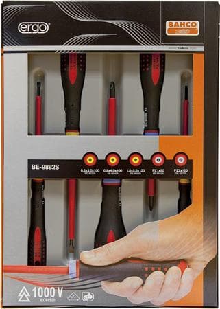 Bahco BE-9882S, 365 mm, 175 mm, 38 mm, 450 g, Musta, Punainen, Harmaa