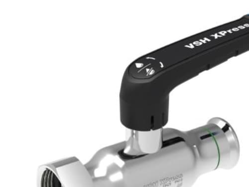 VSH XPress venttiili RF, G34 mm x 22, DN20, Lav