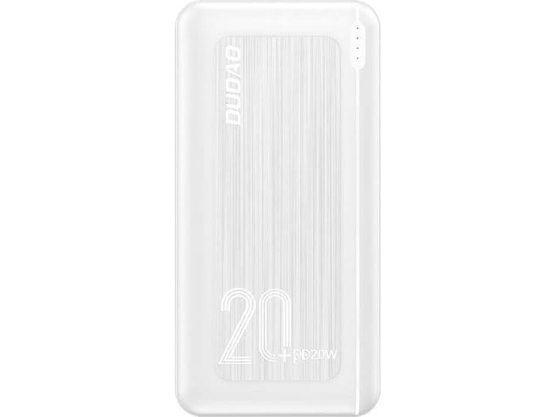 Dudao K12PQ + powerbank 20000mAh 20Watt hvid
