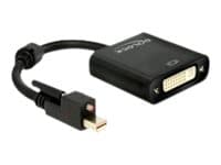 Delock - Videoadapteri - Mini DisplayPort han til DVI-I hun - 25 cm - lajittelu