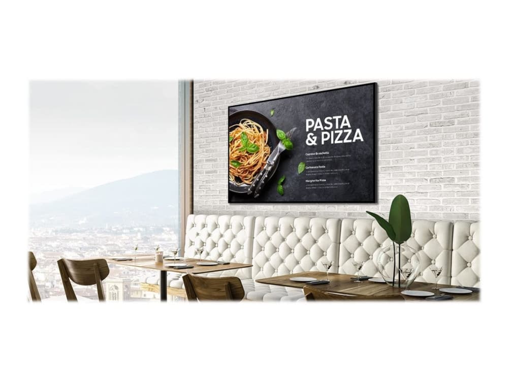 Samsung QM43B-T, Digitaalinen litteä infotaulu, 109,2 cm (43), VA, 3840 x 2160 pikseliä, Wi-Fi, 24/7