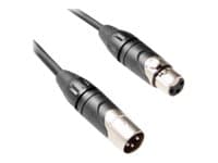 MicroConnect - Forlængerkabel til audio - XLR3 hun til XLR3 han - 12 m