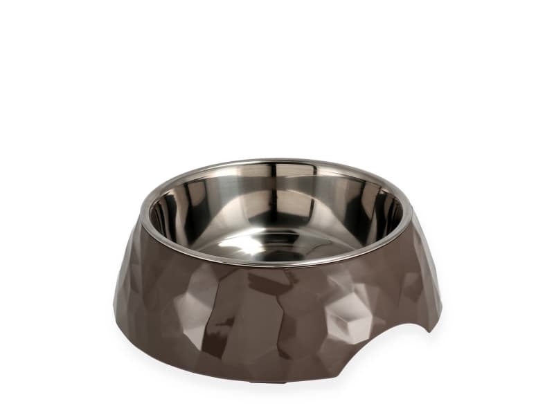 DOGMAN Ruokakuppi Stone ruskea L