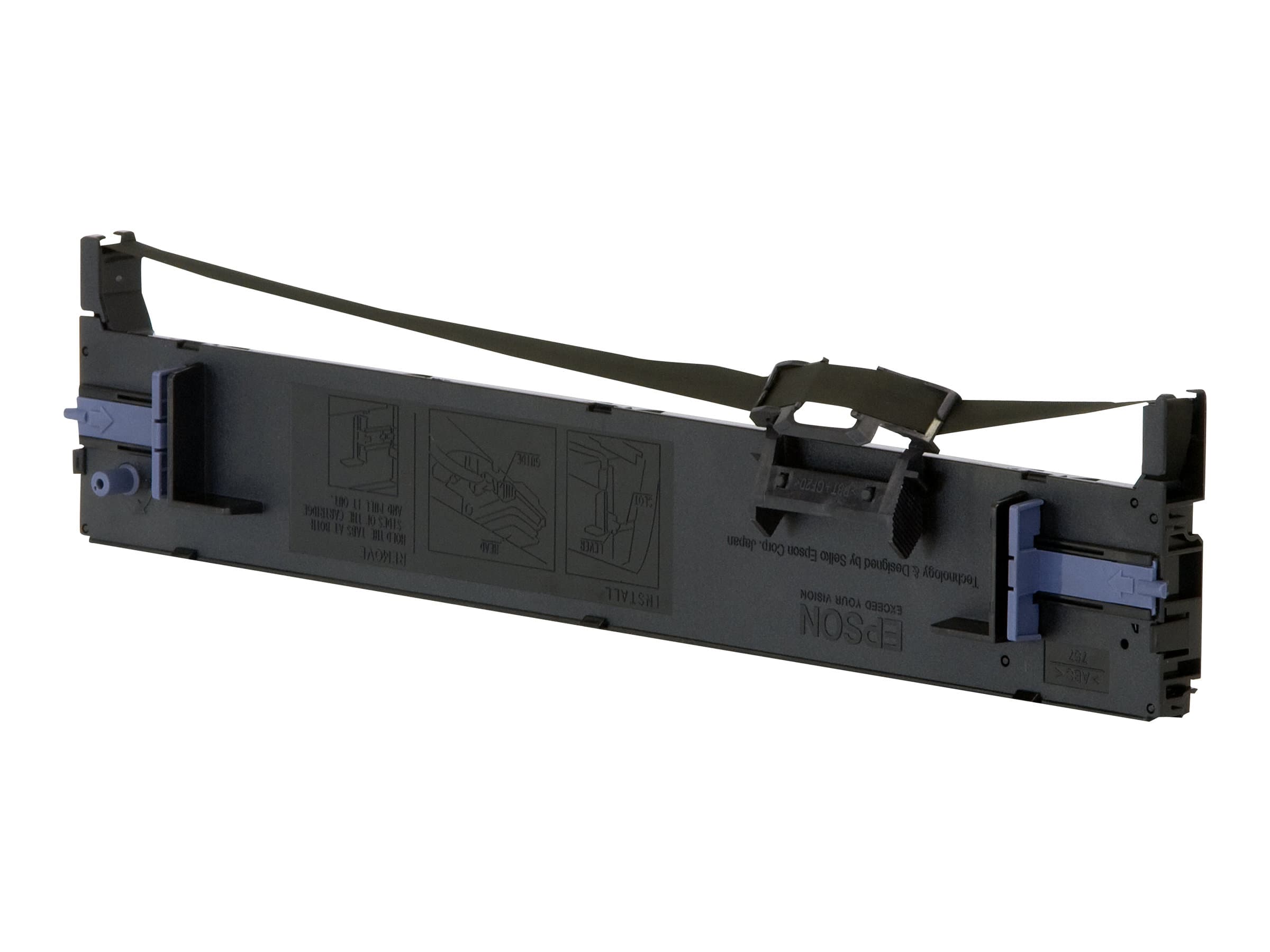 Epson SIDM musta värinauha LQ-690-tulostimeen (C13S015610), LQ-690, Musta, 10000000 merkit, Musta, Kiina, Epson