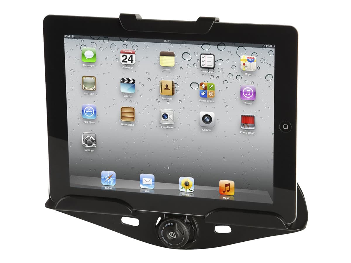 Targus Universal In Car Tablet Holder, Tabletti/UMPC, Passiiviteline, Auto, Musta