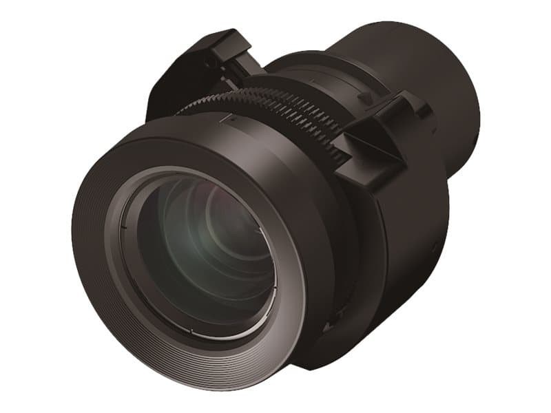 Epson Lens - ELPLM08 - Mid throw 1 - G7000/L1000 series, 1,0 - 1,6, 24 - 38.2 mm, Musta, EB-G7200W, EB-G7400U, EB-G7900U, EB-G7905U, Epson EB-L1100U, Epson EB-L1200U, Epson EB-L1300U,..., Japani, 1,2 kg