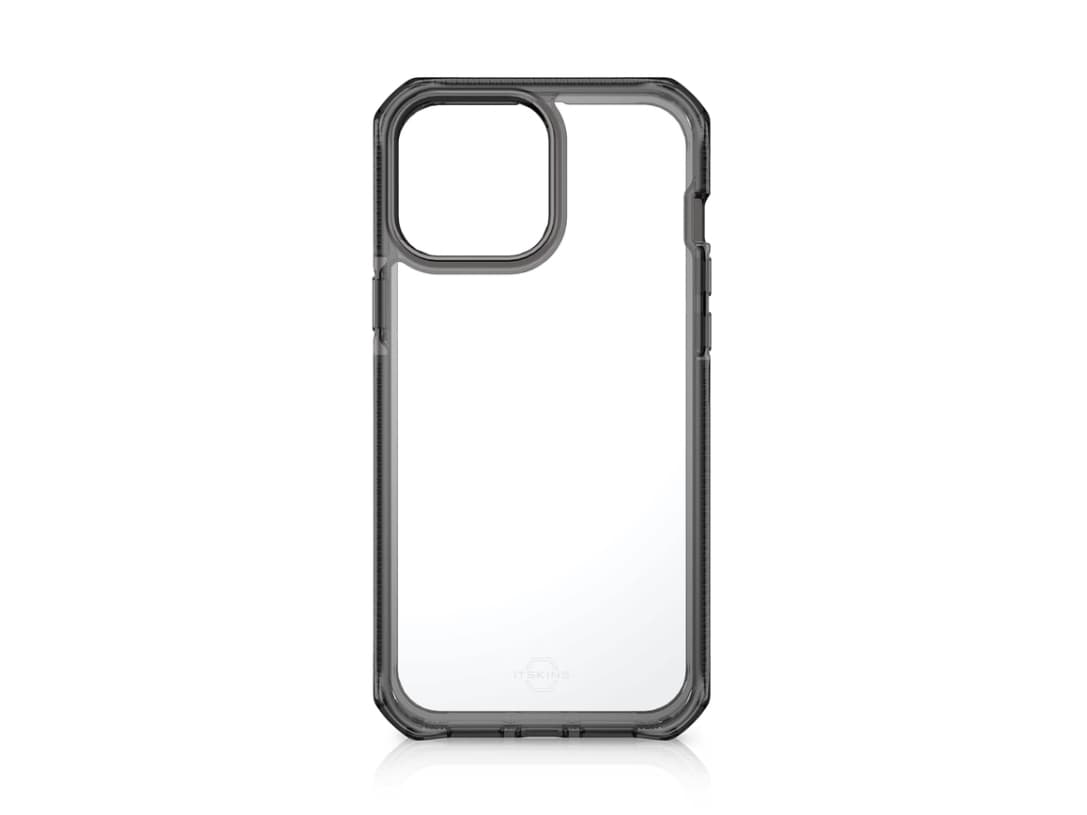 ITSKINS SupremeClear, Suojus, Apple, iPhone 13 Pro, 15,5 cm (6.1), Harmaa, Läpinäkyvä