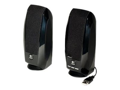 Logitech S150 Digital USB - kaiuttimet - PC:lle - USB - 1,2 wattia (yhteensä) - musta