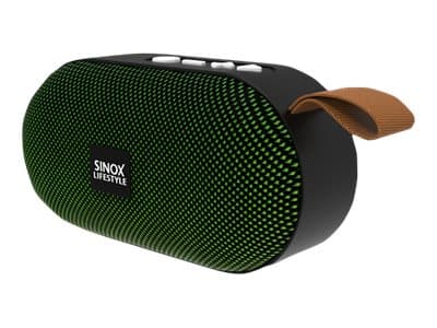 Sinox SXL4012, 5 W, 280 - 16000 Hz, 4 O, Langaton, 10 m, Vihreä