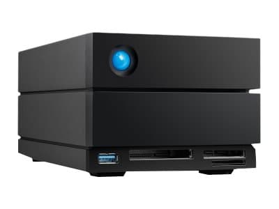 LaCie 2BIG DOCK, 32 TB, 3,81 kg, Työpöytä, Musta
