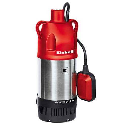 Einhell GC-DW 900 N, Punainen, Ruostumaton teräs, 7 m, 32 m, 230 V, 50 Hz
