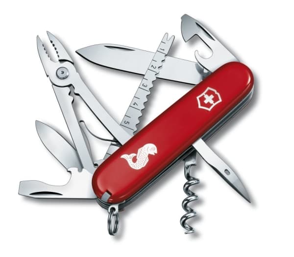 Victorinox Angler, Taittoveitsi, Monityökaluveitsi, ABS-synteettinen, 22 mm, 113 g