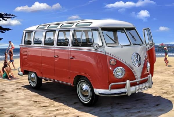 Pienoismallisarja Revell VW T1 Samba Bus 07399 1:24