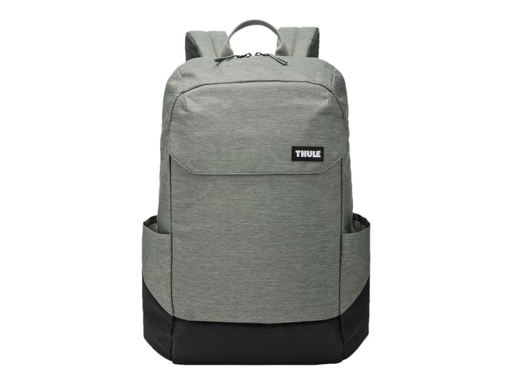 Thule Lithos - Muistikirjareppu - 20L - 15.6 - 16 - musta, teal - musta, tiilenpunainen