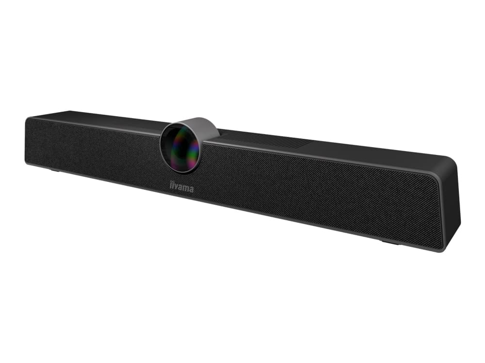 iiyama UC CAM120ULB - Konferenssikamera - pan/zoom - väri - 12 MP - ääni - USB-C