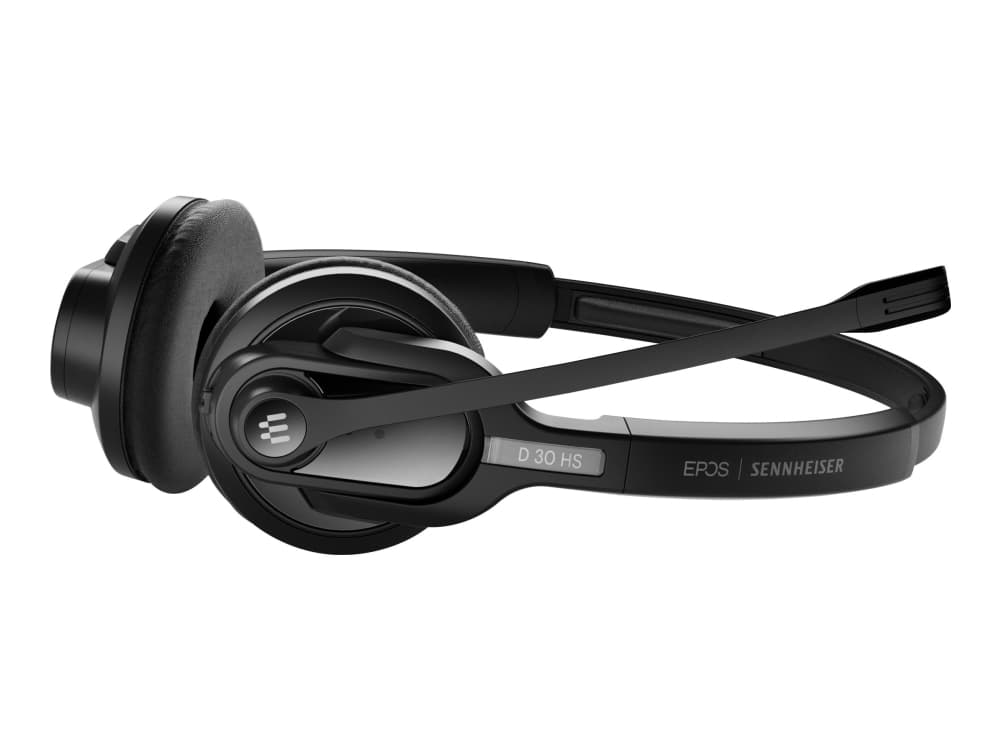 EPOS I SENNHEISER IMPACT D 30 USB ML - Kuulokkeet - på øret - konvertibel - DECT CAT-iq - trådløs - trådløs