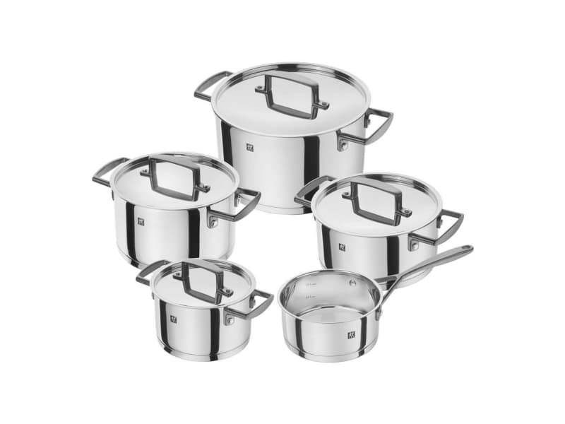 ZWILLING Bellasera, Kogegrej, Sølv, Rustfrit stål, Sort, Rustfrit stål, Rustfrit stål, Rustfrit stål