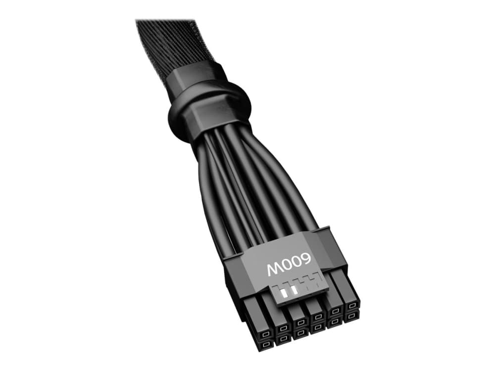 be quiet! CPH-6610 - Strømkabel - 12 pin PCIe-kraft (hun) til 12VHPWR (hun) - 60 cm - lajittelu