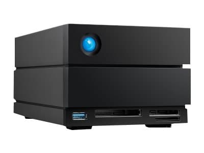 LaCie 2BIG DOCK, 20 TB, 3,78 kg, Työpöytä, Musta