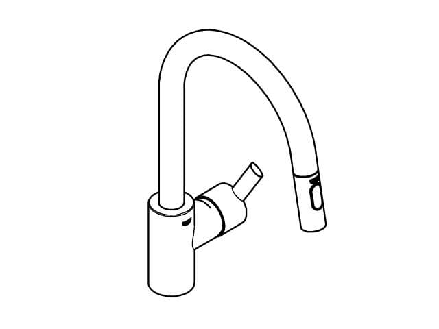 GROHE 31486DC1, Kylpyhuoneen lavuaari