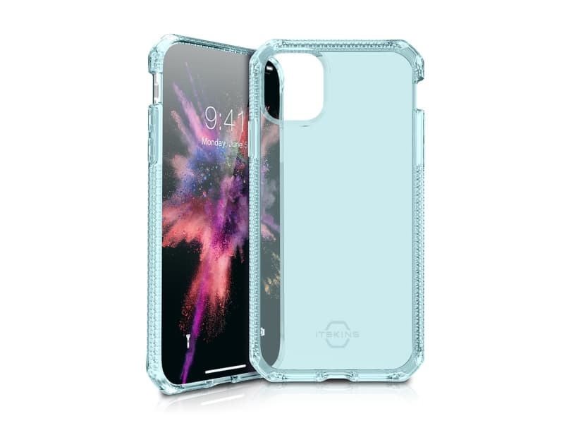 ITSKINS SPECTRUM CLEAR suojakuori iPhone 11 Pro / XS / X®. Vaaleansininen