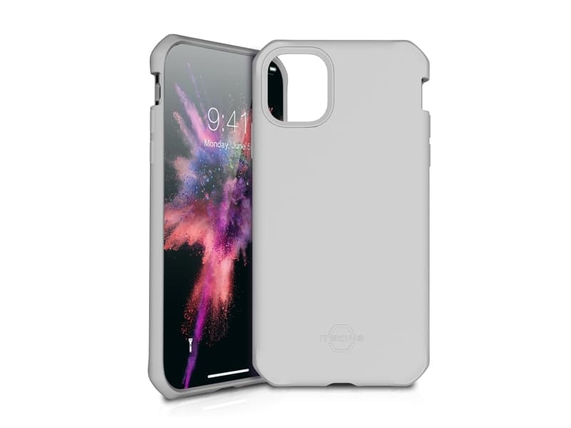 ITSKINS SPECTRUM SOLID -suoja iPhone 11 Pro / XS / X®. Grå