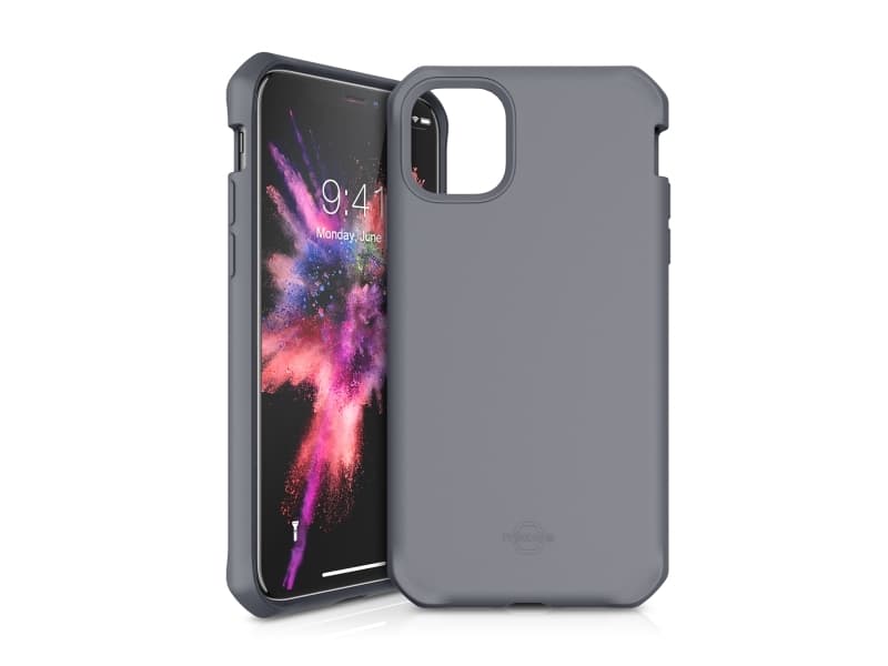 ITSKINS SPECTRUM SOLID -suojus iPhone 11 Pro Max / XS Max®. Grå