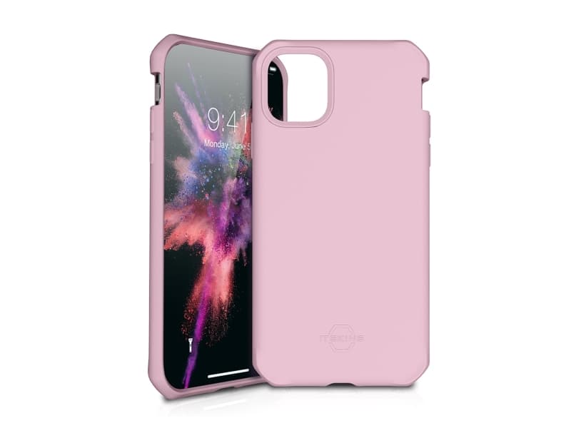 ITSKINS SPECTRUM SOLID suojakuori iPhone 11 Pro Max / XS Max®:lle. Vaaleanpunainen