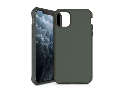 ITSKINS FERONIA BIO-skal till iPhone 11 Pro Max / XS Max® Midnight Green