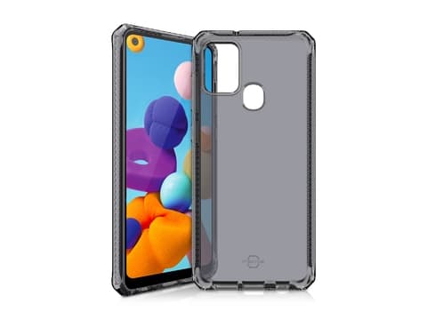 ITSKINS SPECTRUM Clear-skal till Samsung Galaxy A21s®, Smoke