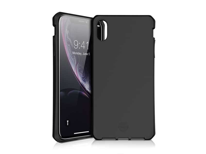 ITSKINS SpectrumSolid, Suojus, Apple, iPhone XR, 15,5 cm (6.1), Musta