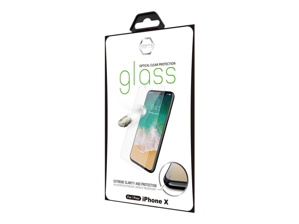 ITSKINS APHX-GLSFP-TRSP, Apple, iPhone XS, Iskunkestävä, Naarmuuntumisenkestävä, Putoamisenkestävä, Läpinäkyvä, 1 kpl
