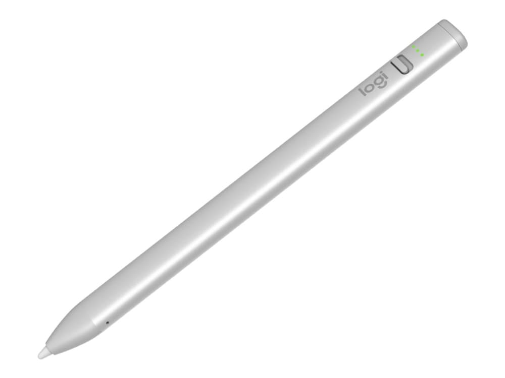 Logitech Crayon, Tabletti, Apple, Hopea, Valkoinen, Sisäinen, Litium