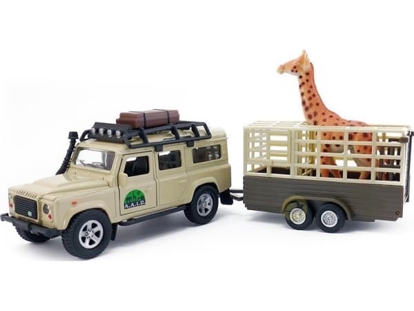 Merkki Niezdefiniowana Merkki Määrittelemätön 84438 LAND ROVER JOKA POLKUPYÖRÄ JA GIRAFA