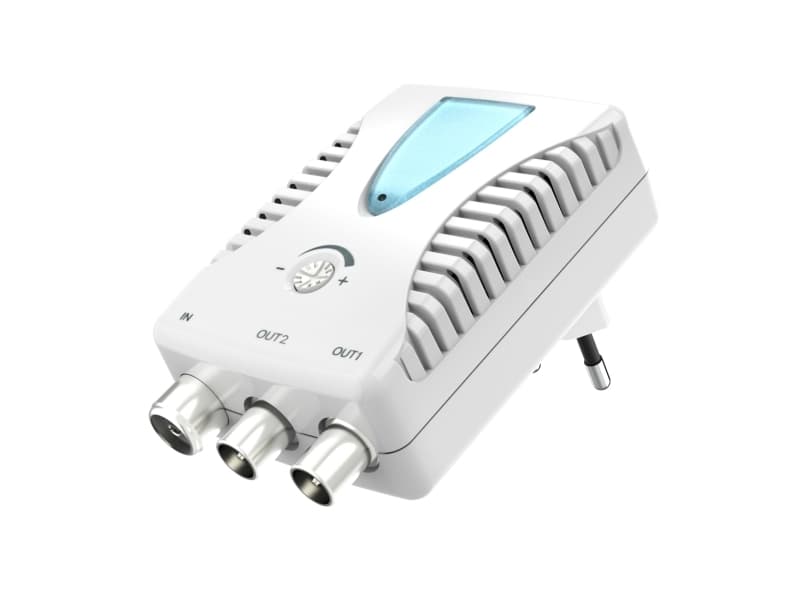 Hama 00205228, 40 - 862 GHz, 13 dB, Valkoinen, Coax, F