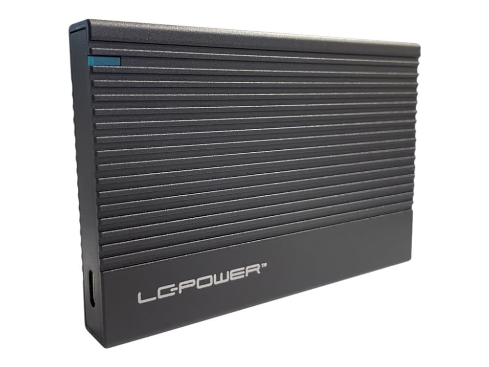 LC-POWER USB3.2 C-kotelo f.2,5""SSD f.yksi 2,5""HDD/SSD,USB3.2 Gen 2x1