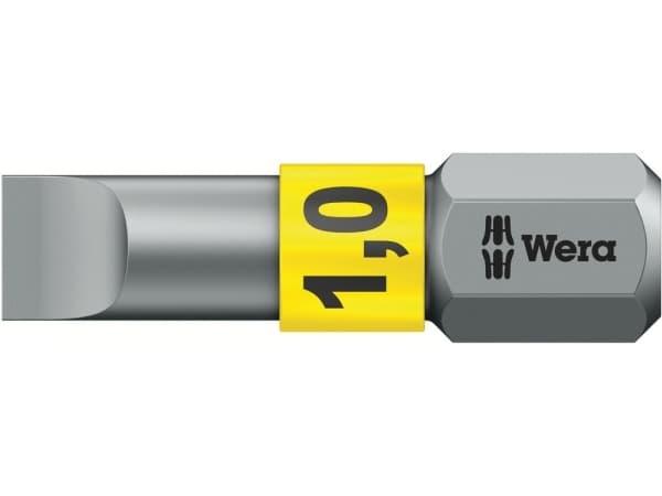 Wera 800/1 BTZ, 1 kpl, litteä, 25 mm, 7 mm, 7 mm, 7 mm, 25 mm