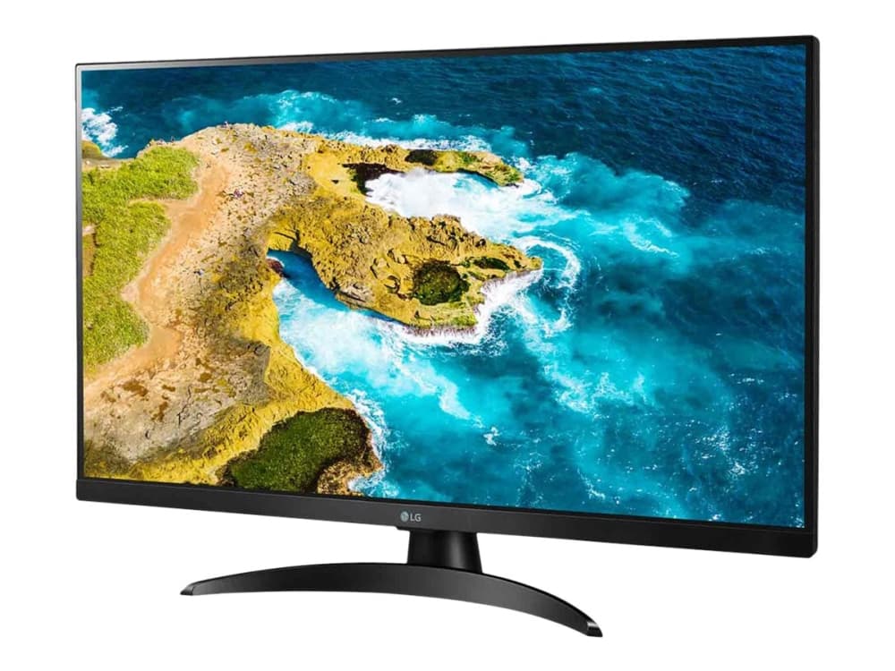 LG 27TQ615S-PZ - TQ615S - LED-näyttö TV-virittimellä - Smart - 27 - 1920 x 1080 Full HD (1080p) - IPS - 250 cd/m² - 1000:1 - 14 ms - 2xHDMI - kaiuttimet - musta