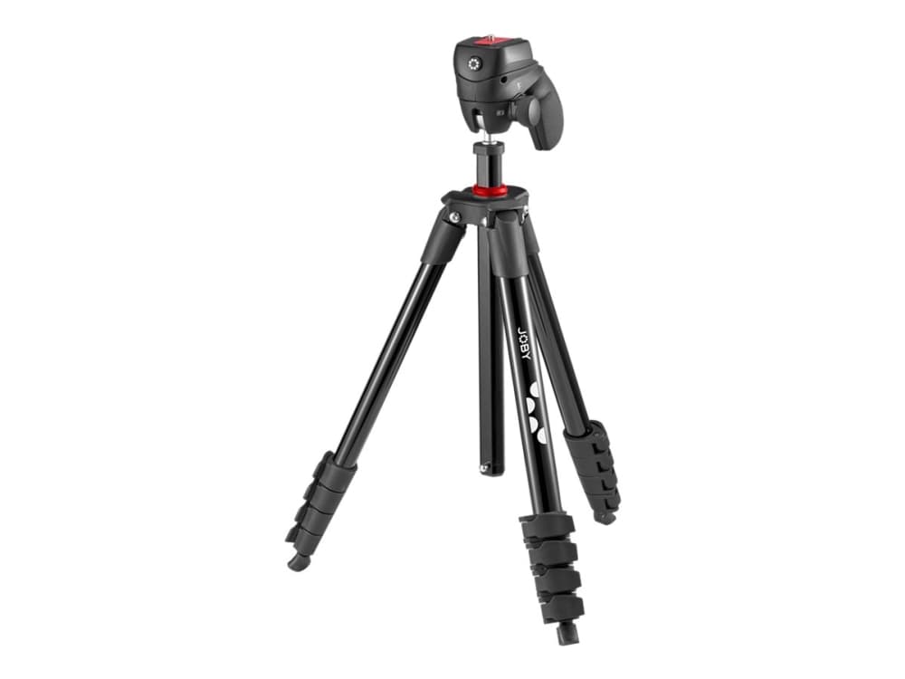 Joby Compact Action, 3 jalkoja, Musta, 155 cm, 1,16 kg