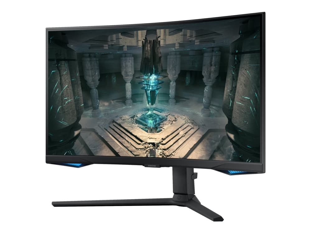 Samsung Odyssey G6 S27BG650EU - G65B-sarja - LED-näyttö - Smart - pelinäyttö - kaareva - 27 - 2560 x 1440 QHD @ 240 Hz - VA - 350 cd/m² - 2500:1 - DisplayHDR 600 - 1 ms - 2xHDMI, DisplayPort - kaiuttimet - musta