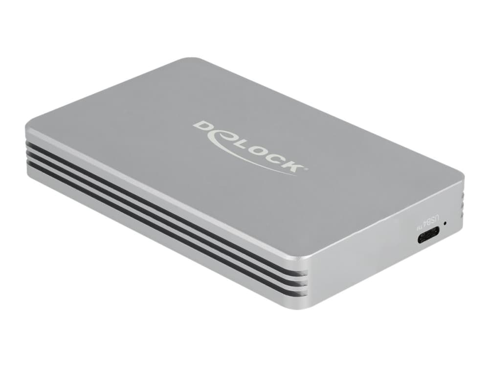 Delock USB4™ 40 Gbps -kotelo 1 x M.2 NVMe SSD-asemalle - ilman työkaluja