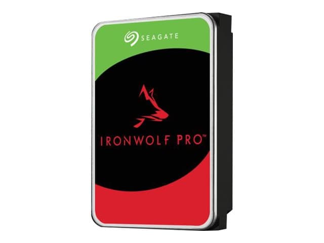 Seagate IronWolf Pro ST8000NT001 - Kiintolevy - 8 TB - sisäinen - 3,5 - SATA 6Gb/s - 7200 rpm - puskuri: 256 MB - 3 vuoden Seagate Rescue Data Recovery -paketin kanssa