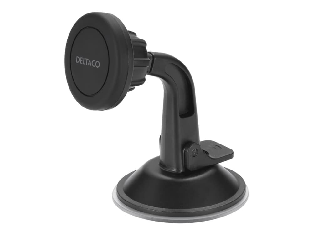 Deltaco ARM-C103, Matkapuhelin/älypuhelin, Passiiviteline, Auto, Musta