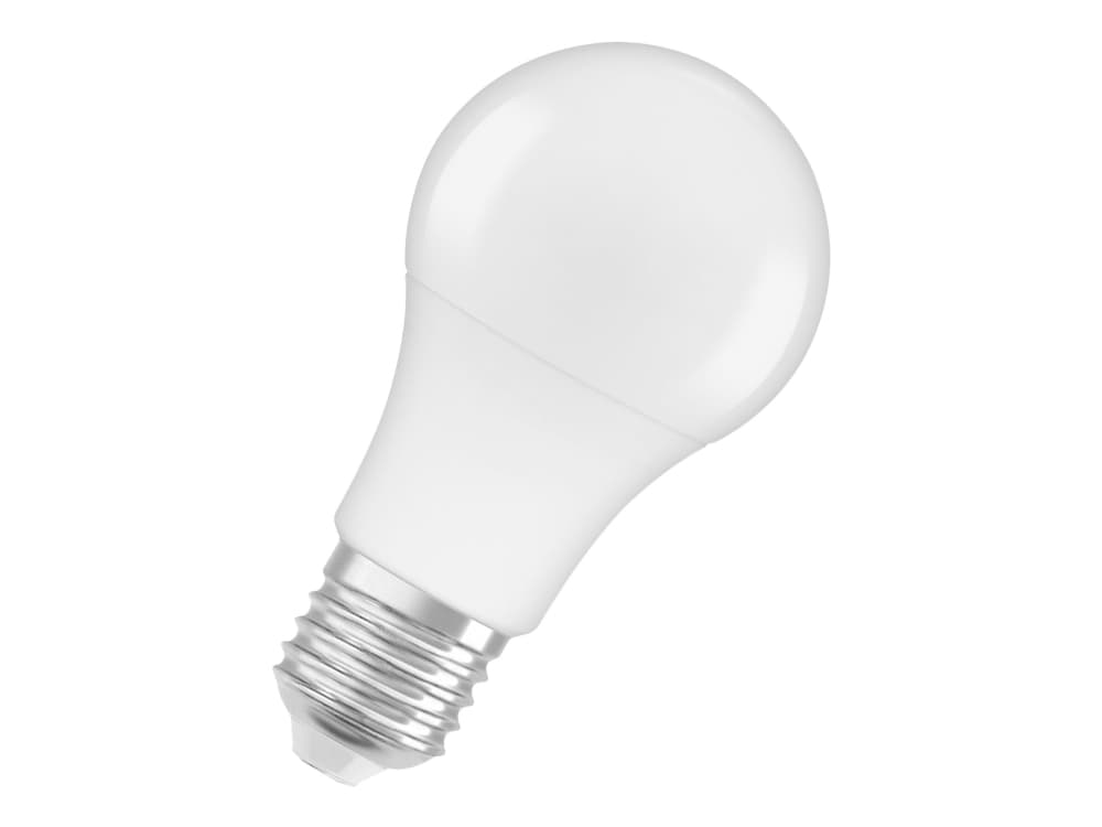 OSRAM SUPERSTAR+ - LED-lamppu - muoto: A60 - himmeä viimeistely - E27 - 9 W (65 W vastaava) - luokka F - viileän valkoinen valo - 4000 K